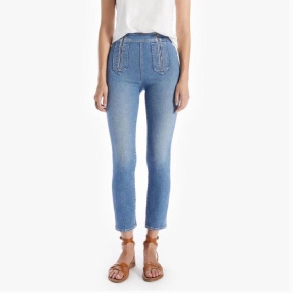 MOTHER - "The double zip dazzler" Ankle Jeans - Picture 6 of 6